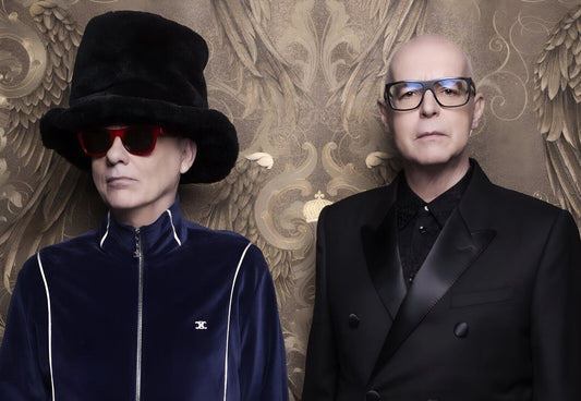 Pet Shop Boys Studio Portrait | Synth Pop Duo Art | Electronic Music Poster - Music Poster