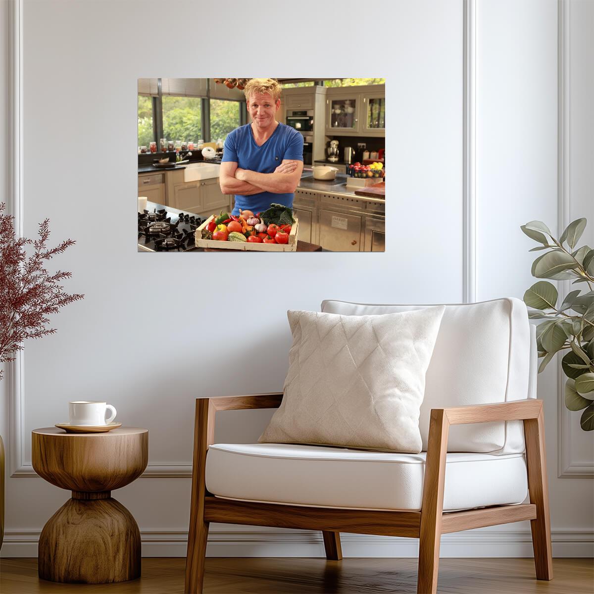 Gordon Ramsay | Intense Chef | Humor Poster - Celebrities Poster