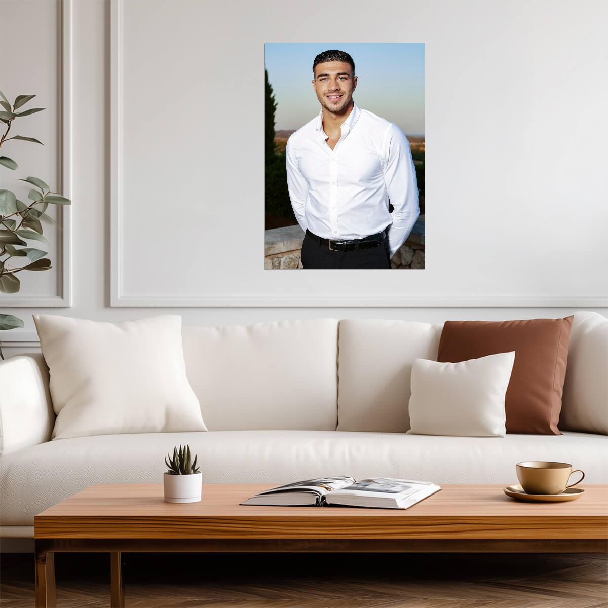 Tommy Fury British Boxer | Celebrity Portrait Photo | Combat Sports Poster - Sports Poster