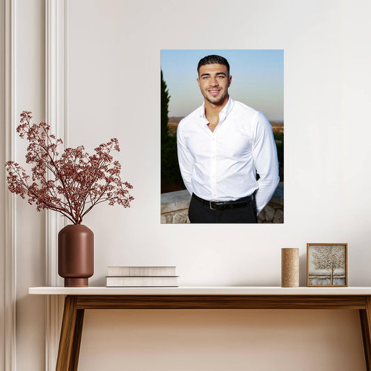 Tommy Fury British Boxer | Celebrity Portrait Photo | Combat Sports Poster - Sports Poster