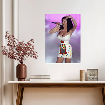 Katy Perry Poster | Live Concert Music Print - Music Poster