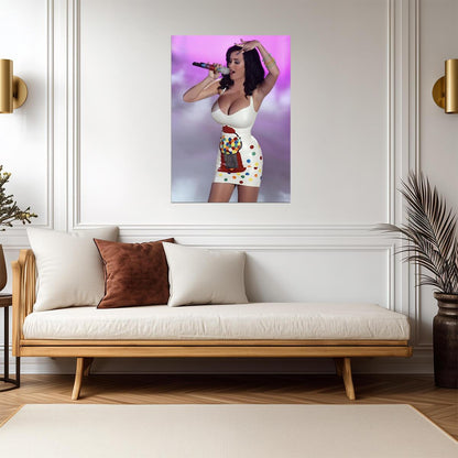 Katy Perry Poster | Live Concert Music Print - Music Poster