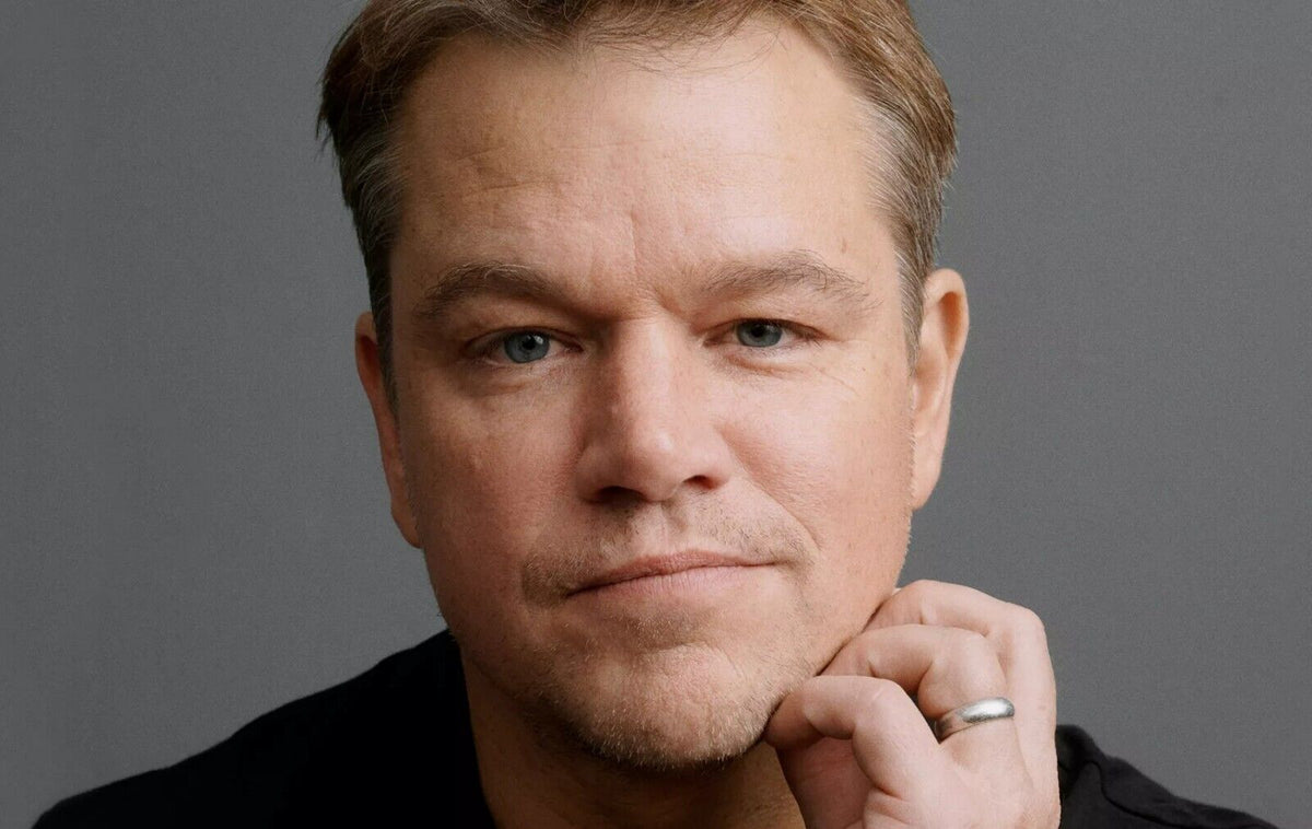 Matt Damon Poster | Actor Wall Art - Celebrities Poster