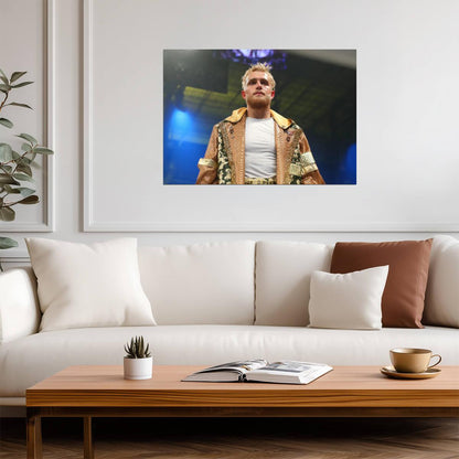Jake Paul The Problem Child | Professional Boxing Poster | Combat Sports Wall Art - Sports Poster