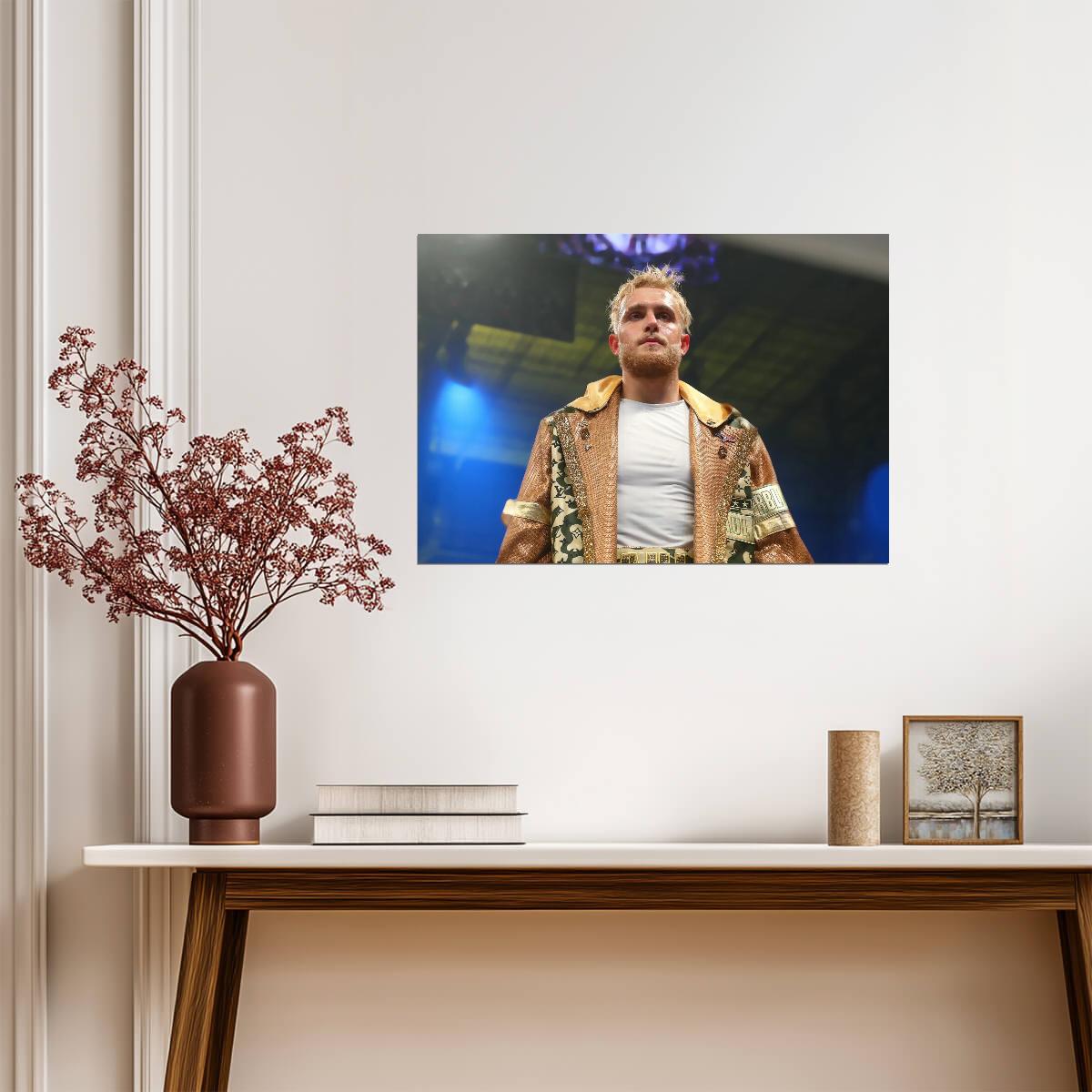 Jake Paul The Problem Child | Professional Boxing Poster | Combat Sports Wall Art - Sports Poster