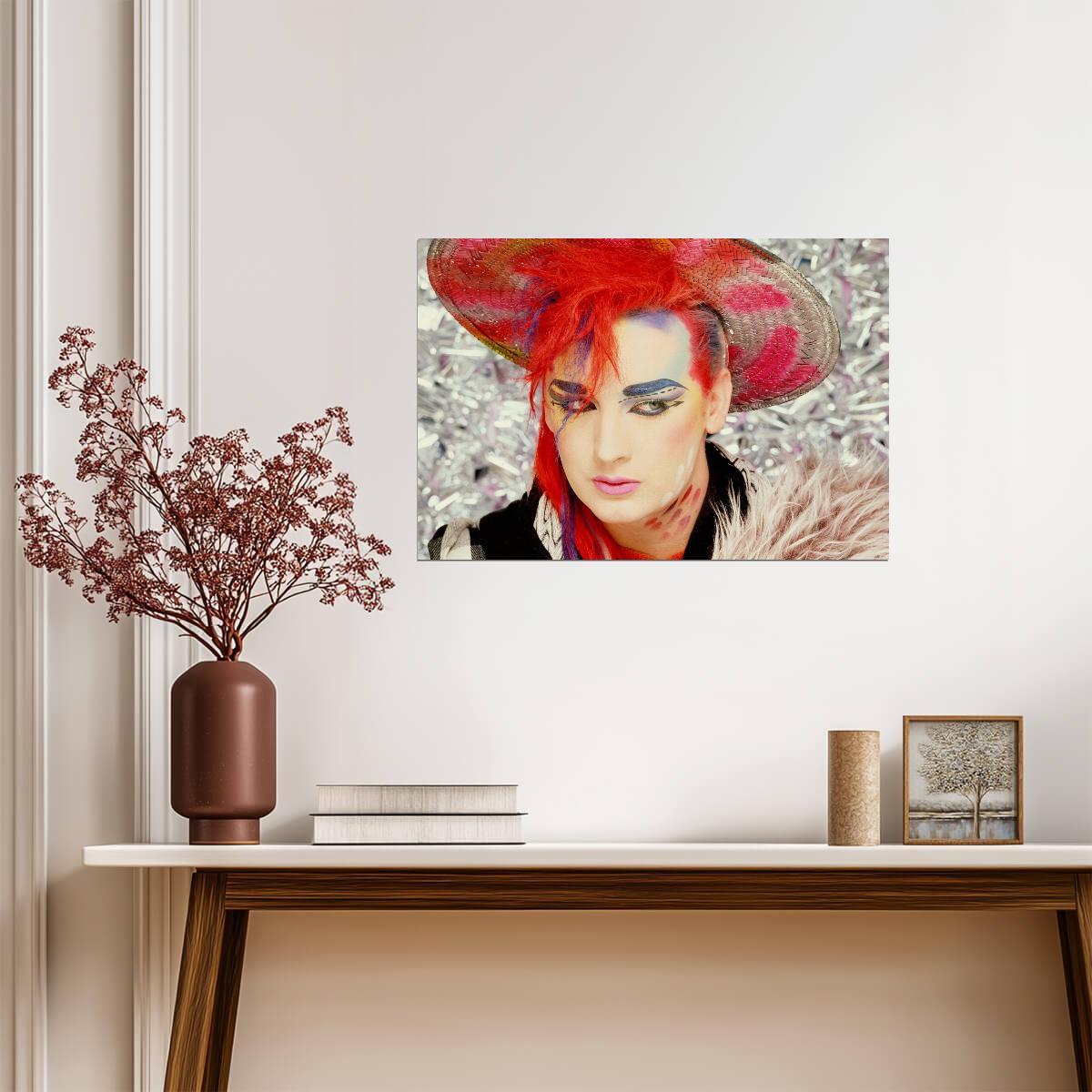 Boy George | New Wave Artist | Vibrant Poster - Music Poster