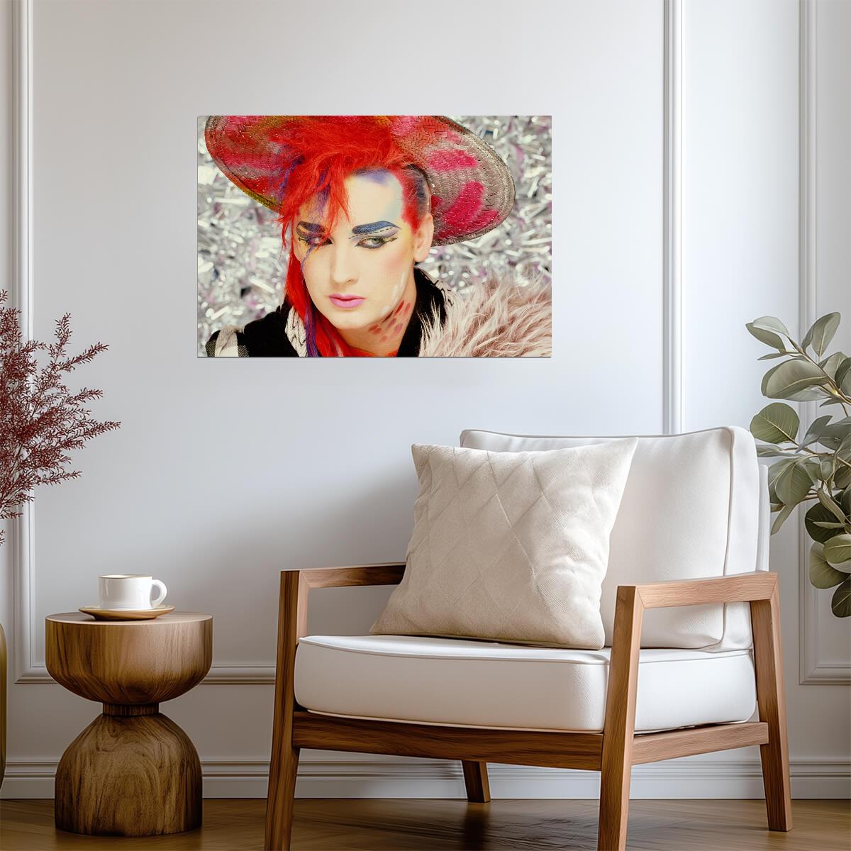 Boy George | New Wave Artist | Vibrant Poster - Music Poster