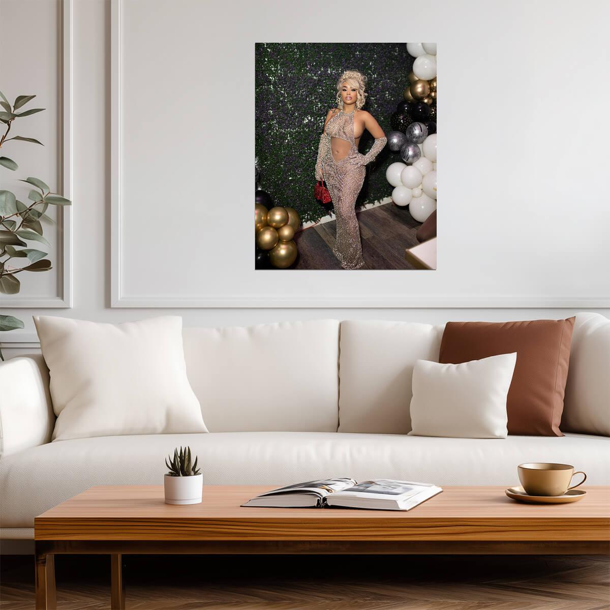 Dreamdoll | Rapper Portrait | Sexy Star Poster - Music Poster