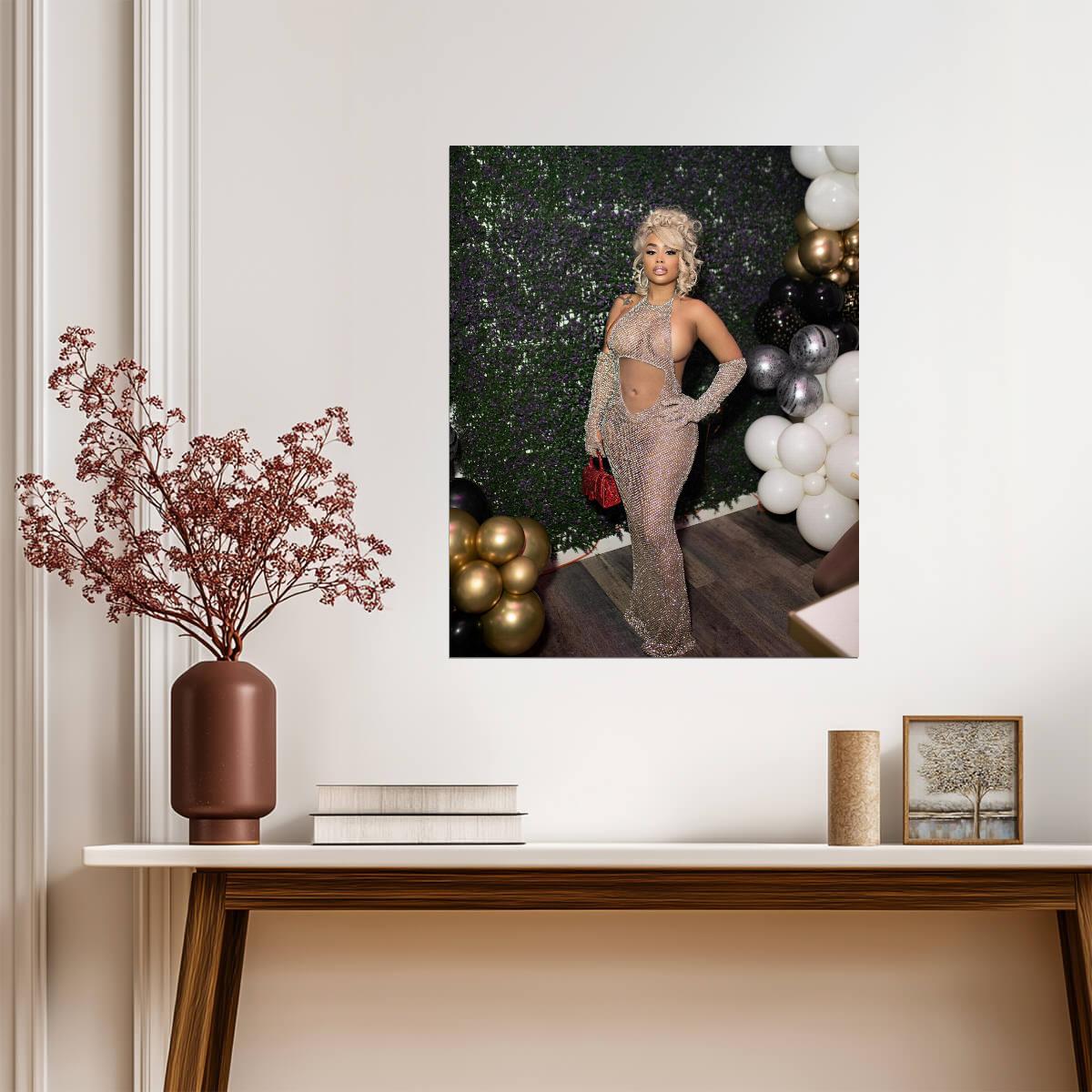 Dreamdoll | Rapper Portrait | Sexy Star Poster - Music Poster