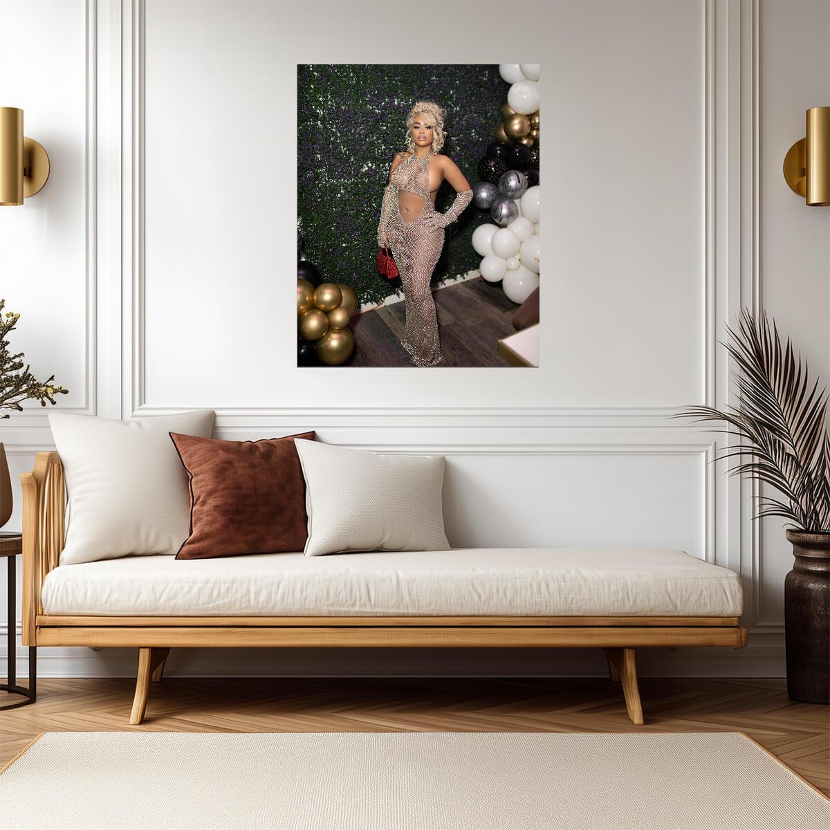 Dreamdoll | Rapper Portrait | Sexy Star Poster - Music Poster