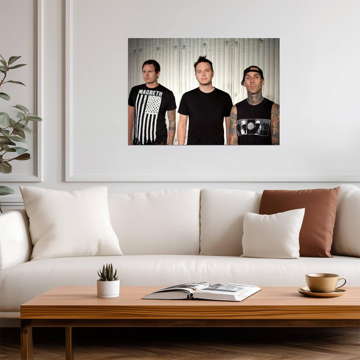 Blink-182 | 2000s Rock Icons | Band Poster - Music Poster
