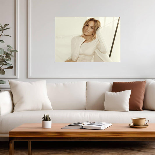 Jennifer Lopez | Pastel Style Print | Fan Gift Poster - Music Poster
