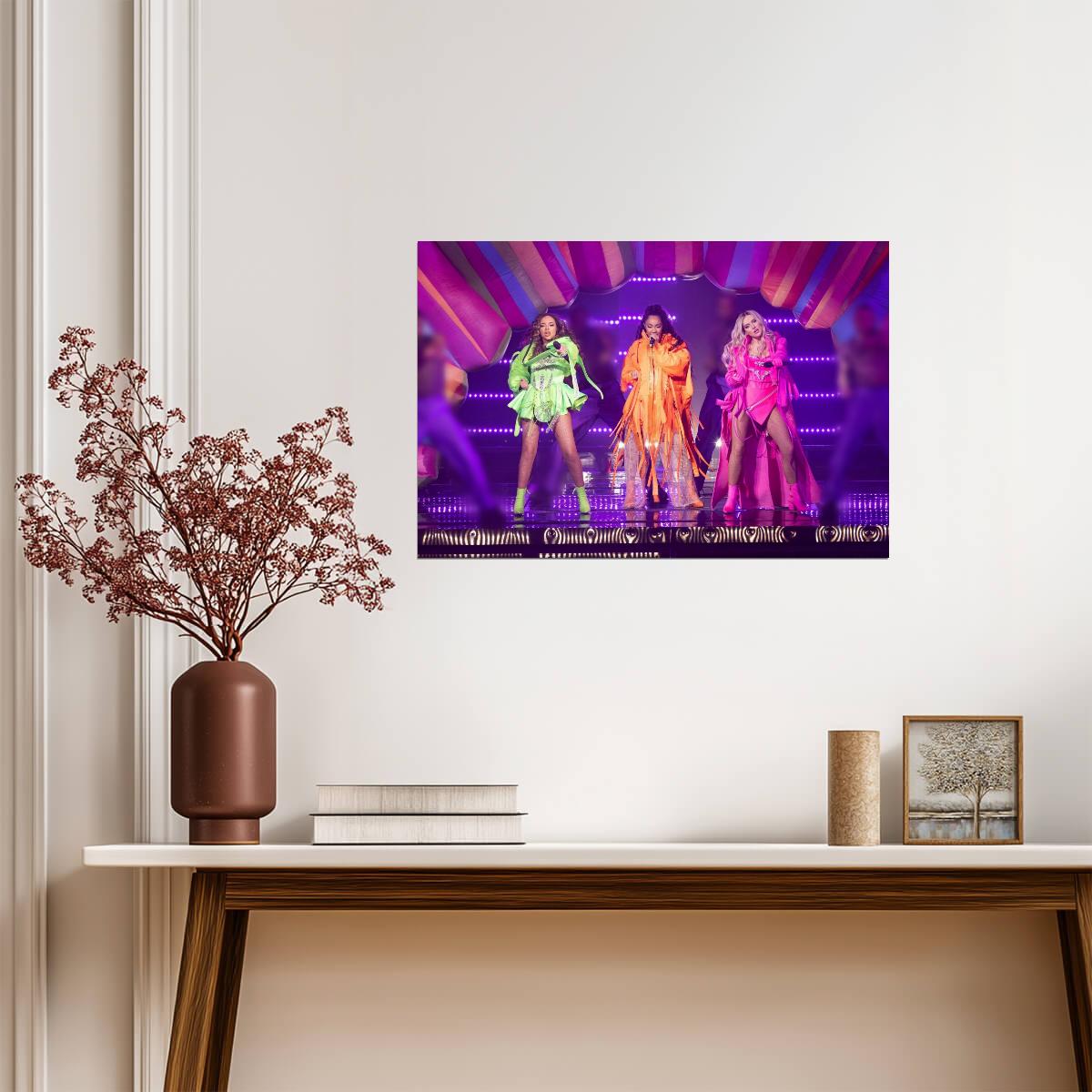 Little Mix Poster | Live Concert Music Print - Music Poster