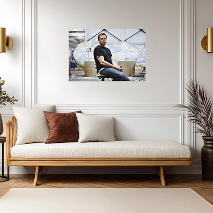 Elon Musk | Space Pioneer | History Poster - Celebrities Poster
