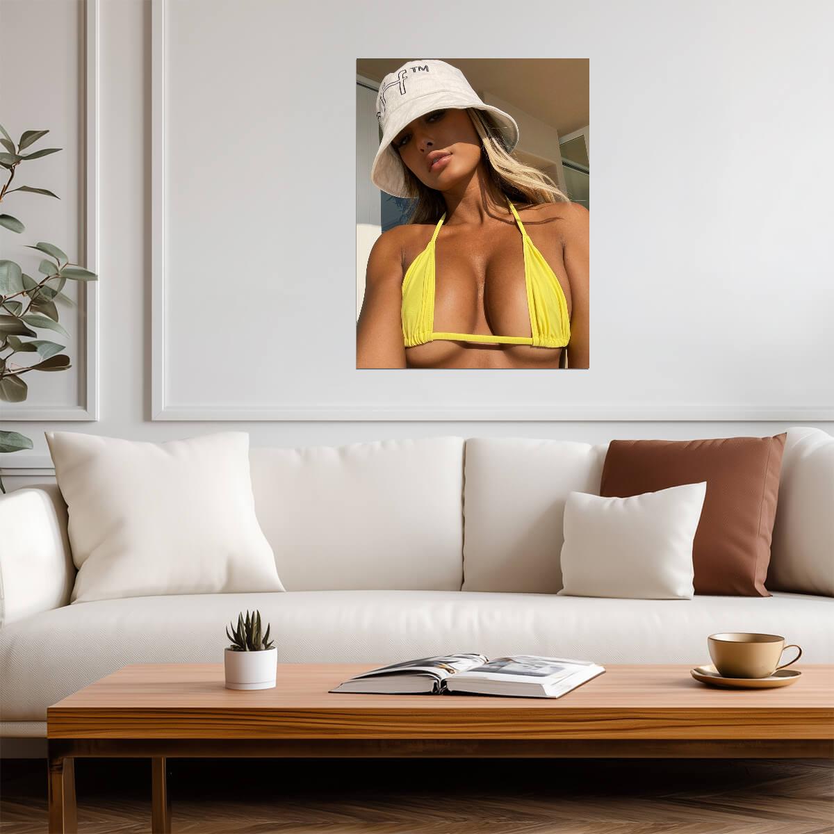 Julia Rose Wall Art | Sexy Model Poster - Celebrities Poster