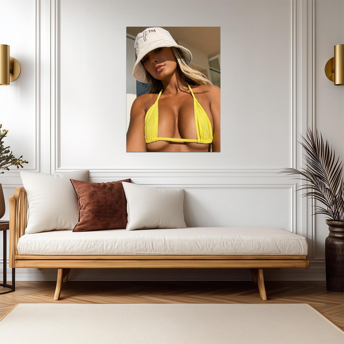 Julia Rose Wall Art | Sexy Model Poster - Celebrities Poster