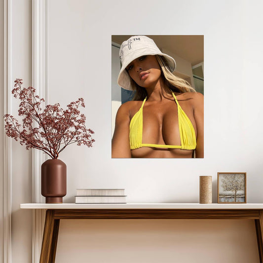 Julia Rose Wall Art | Sexy Model Poster - Celebrities Poster