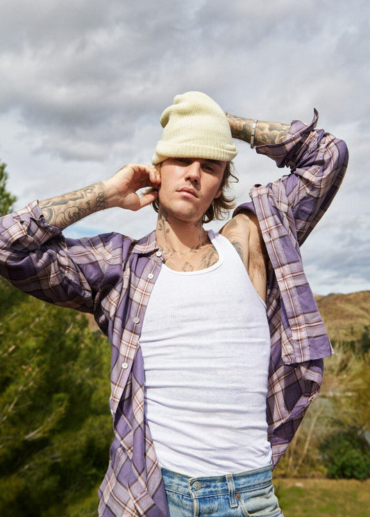 Justin Bieber Wall Art | Canadian Pop Singer Poster - Music Poster