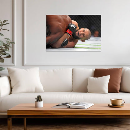 Khamzat Chimaev UFC | MMA Fighter Poster | Combat Sports Wall Art - Sports Poster
