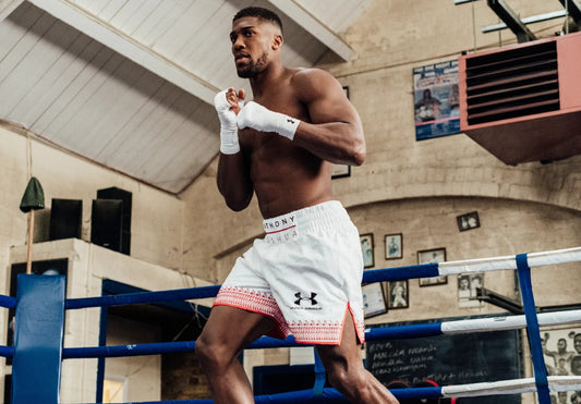 Anthony Joshua in Training | Professional Boxing Poster | Motivational Gym Wall Art - Sports Poster