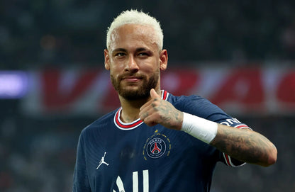 Neymar Jr Paris Saint-Germain | Soccer Legend Poster | Brazilian Football Star Print - Sports Poster