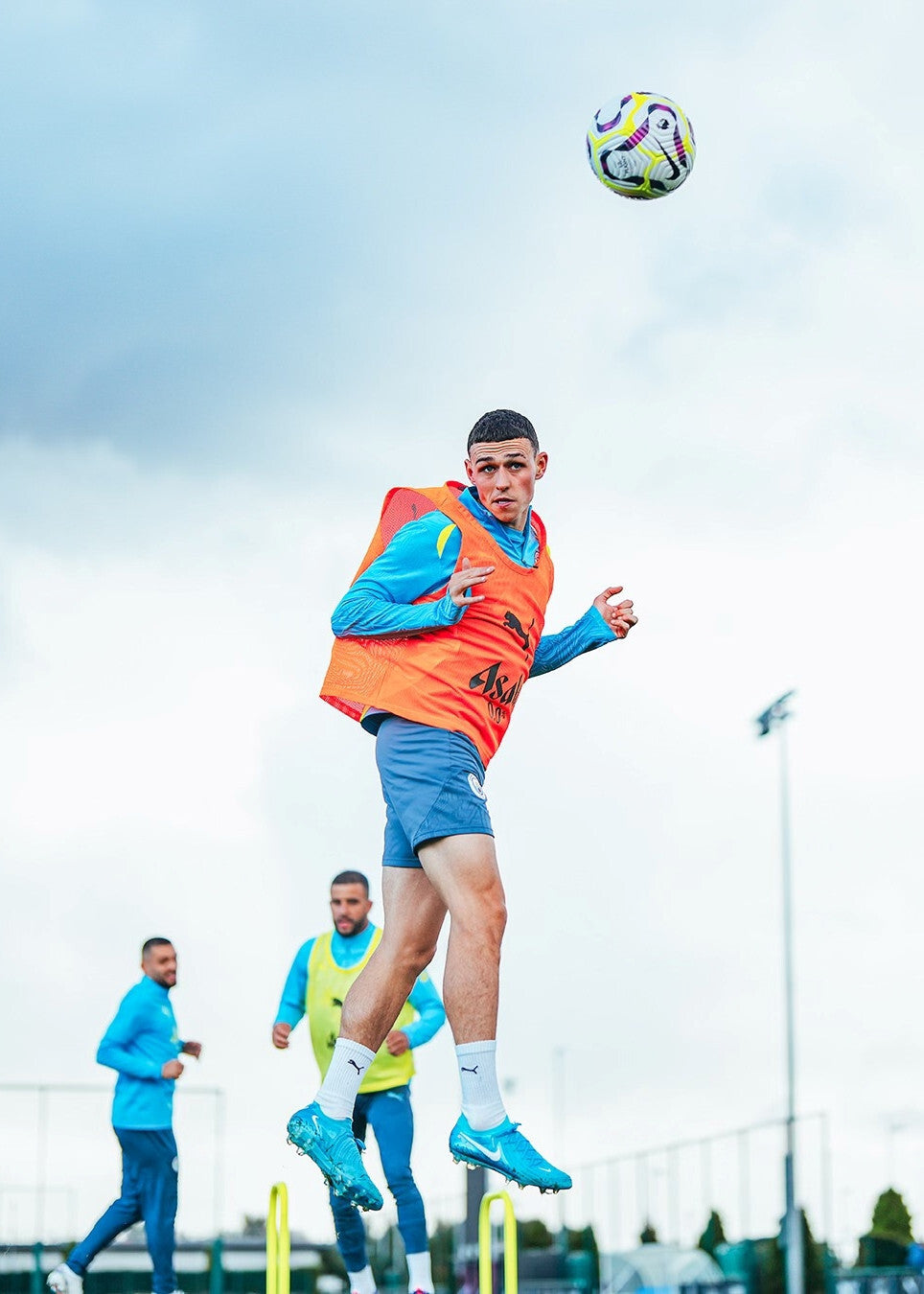 Phil Foden Training Session | Manchester City Poster | Soccer Star Wall Art - Sports Poster