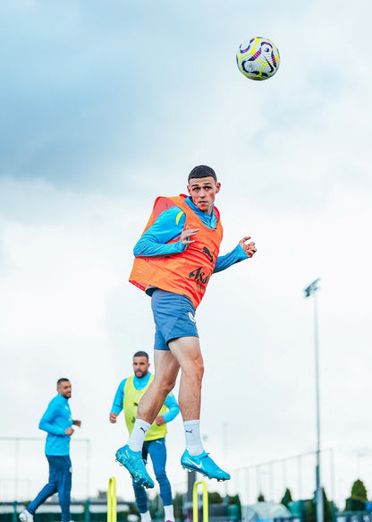 Phil Foden Training Session | Manchester City Poster | Soccer Star Wall Art - Sports Poster