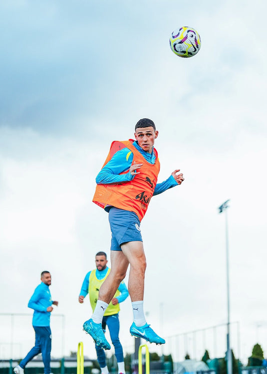Phil Foden Training Session | Manchester City Poster | Soccer Star Wall Art - Sports Poster