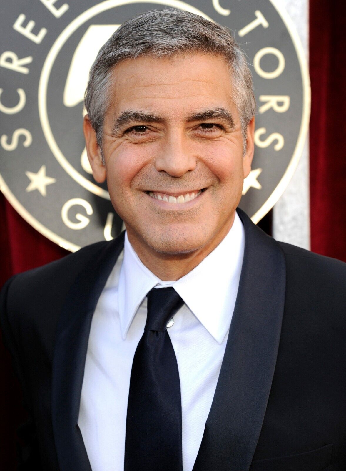 George Clooney | Warm Tone Portrait | Actor Poster - Celebrities Poster
