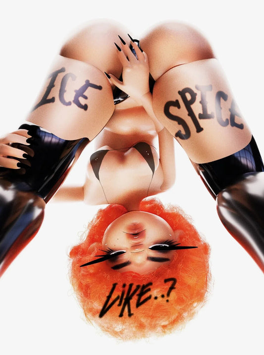 Ice Spice Like EP Cover | Album Art | Sexy Poster - Music Poster