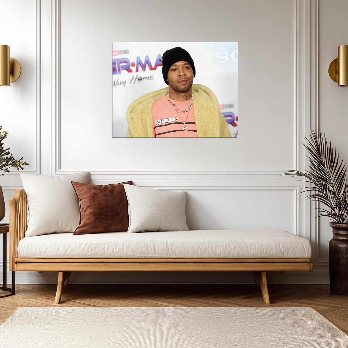 Kid Cudi Print | Hip Hop Rap Poster - Music Poster