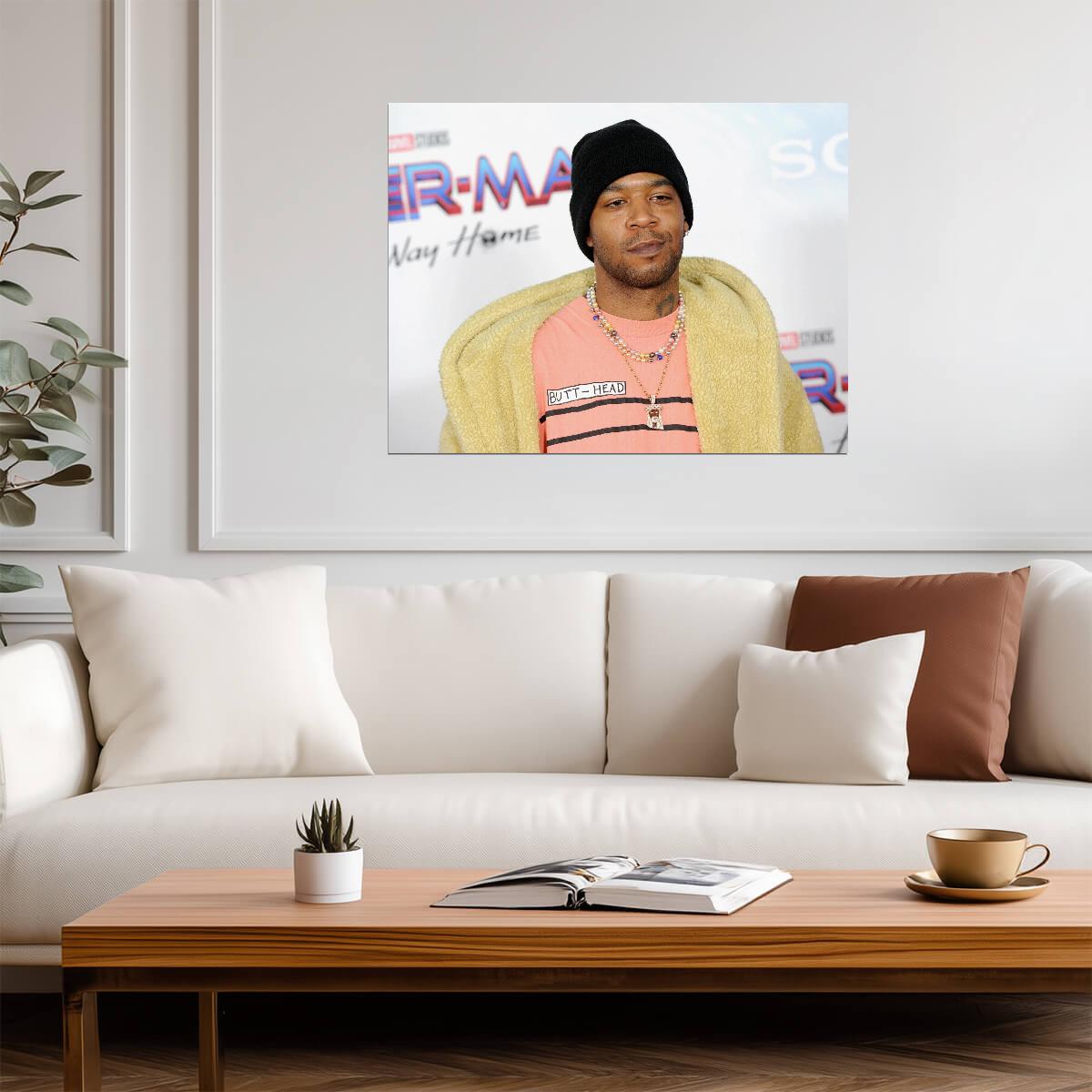Kid Cudi Print | Hip Hop Rap Poster - Music Poster