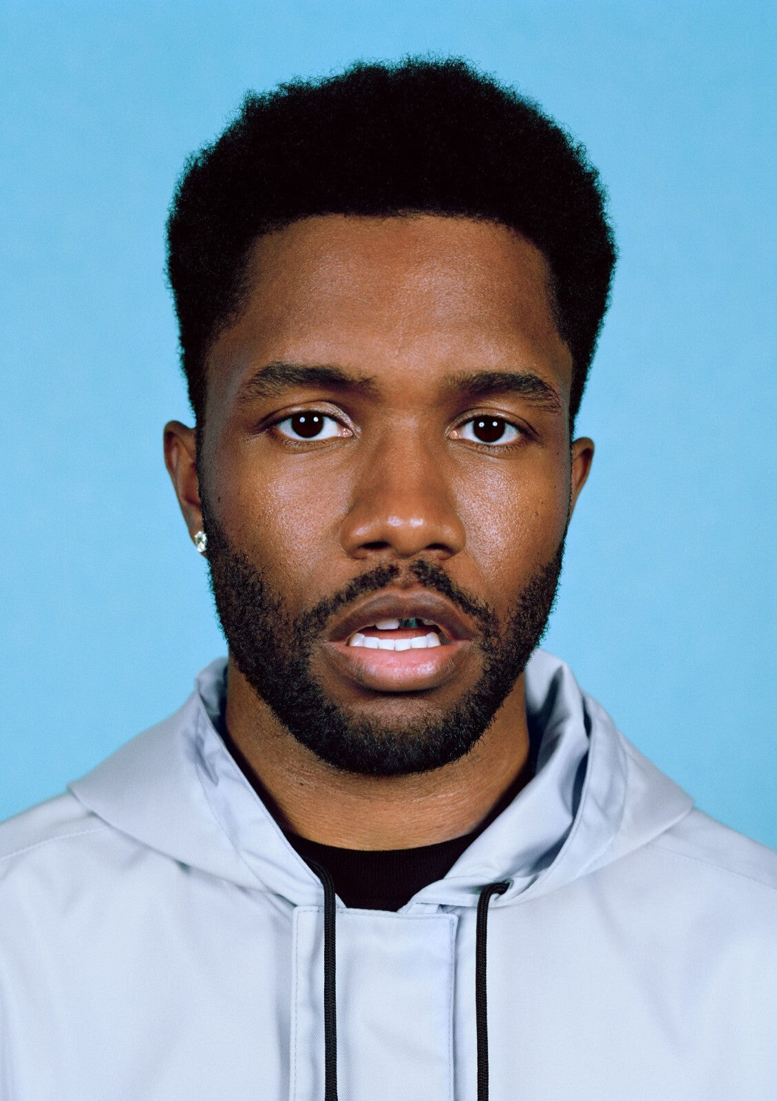 Frank Ocean Minimalist Portrait | Modern R&B Music Poster | Album Style Wall Art - Music Poster