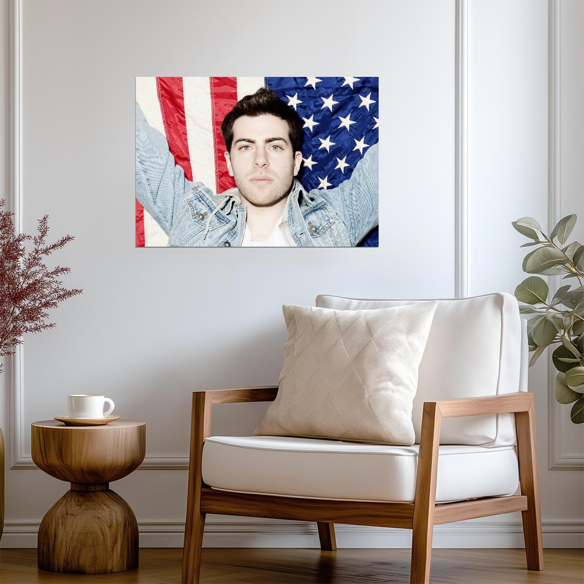 Hoodie Allen | Rapper Portrait | Celebrity Poster - Music Poster