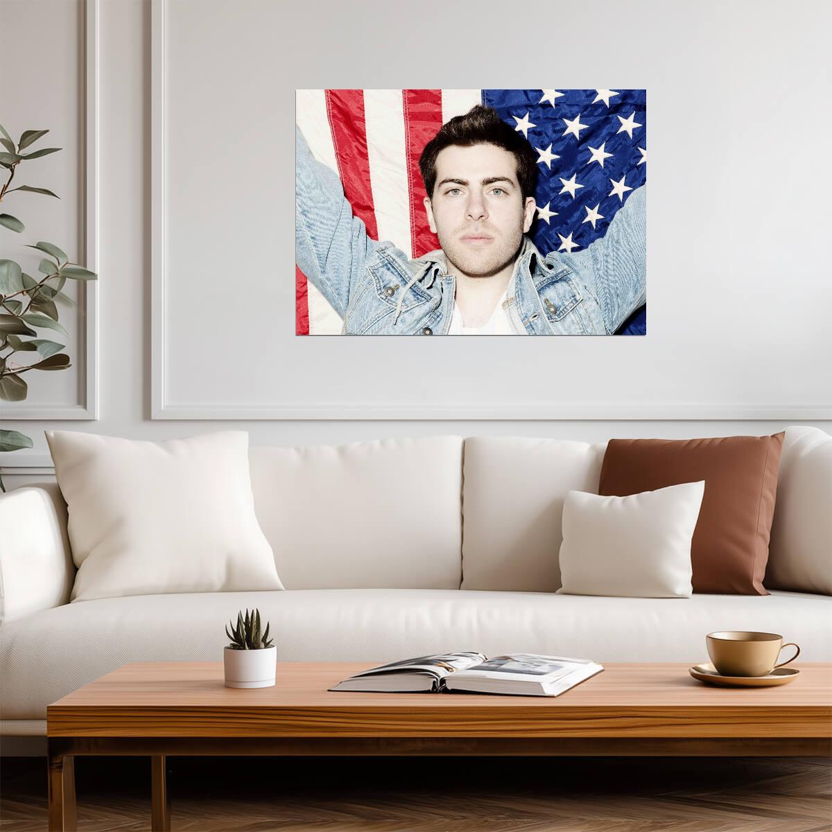 Hoodie Allen | Rapper Portrait | Celebrity Poster - Music Poster