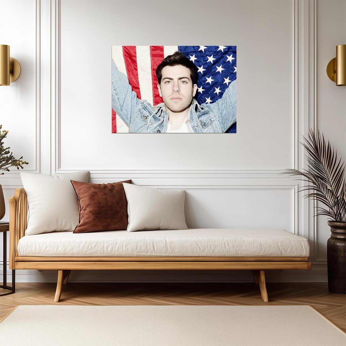 Hoodie Allen | Rapper Portrait | Celebrity Poster - Music Poster
