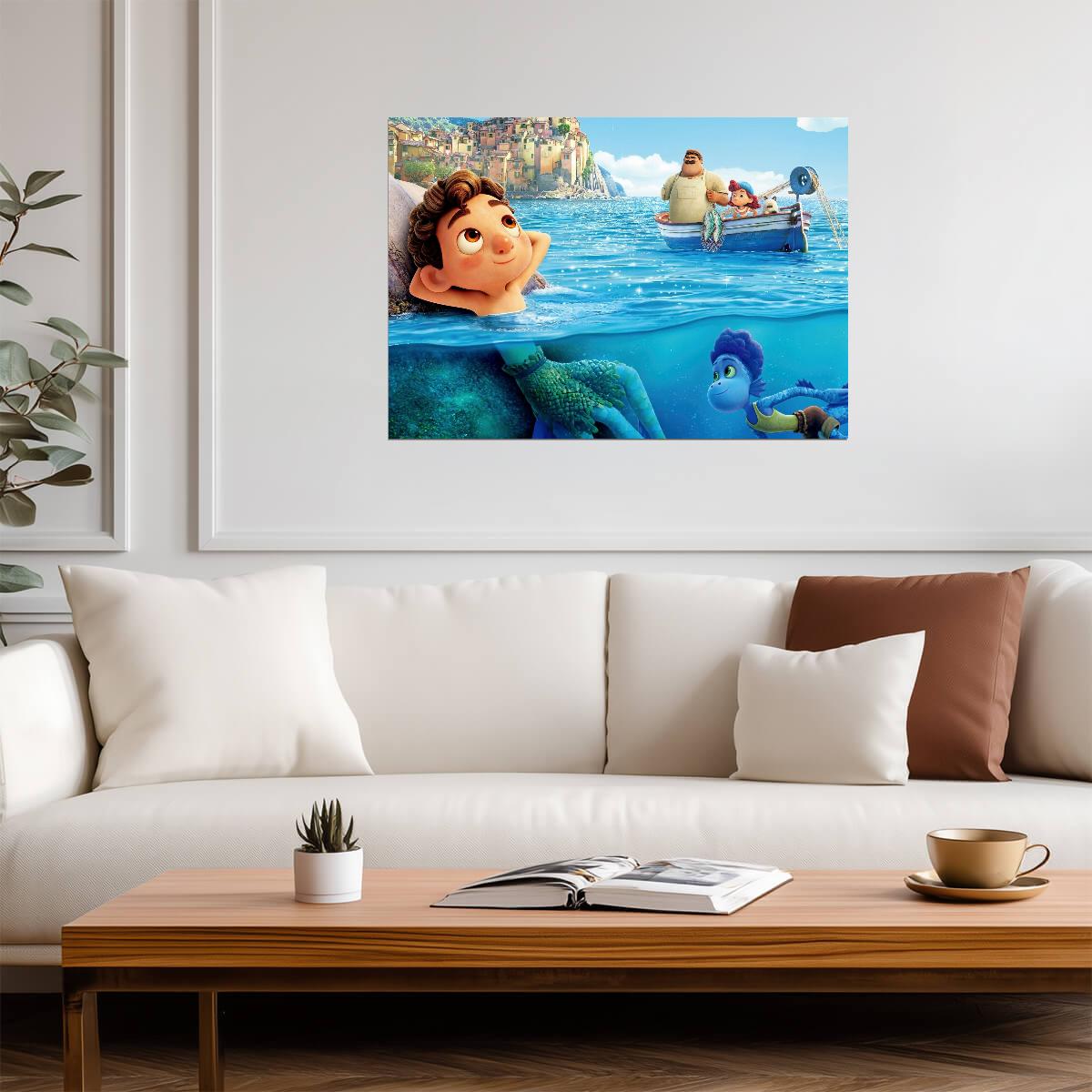 Luca Poster | Animated Movie Wall Art - Movies & TV Poster