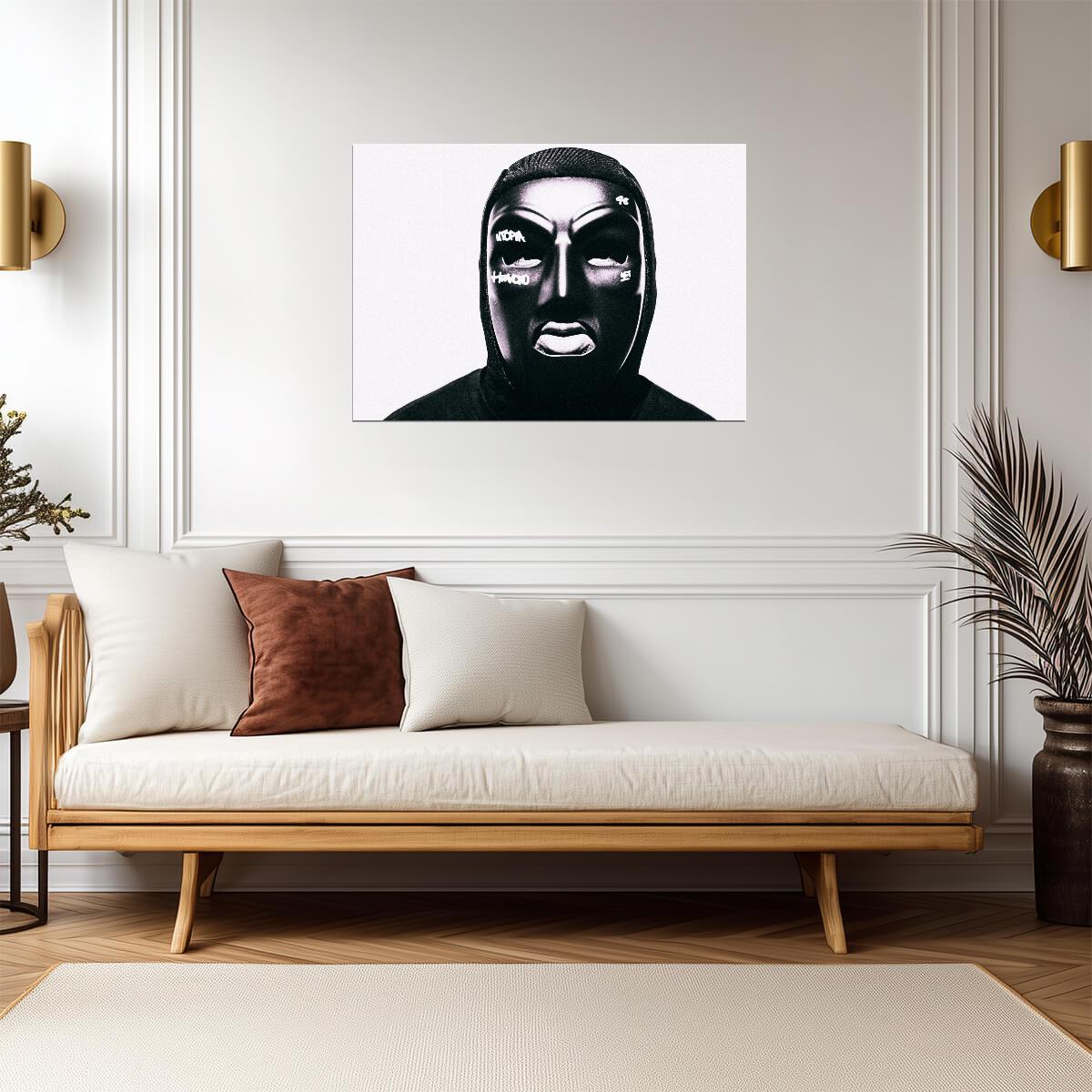 M Huncho Poster | Rap Music Print - Music Poster