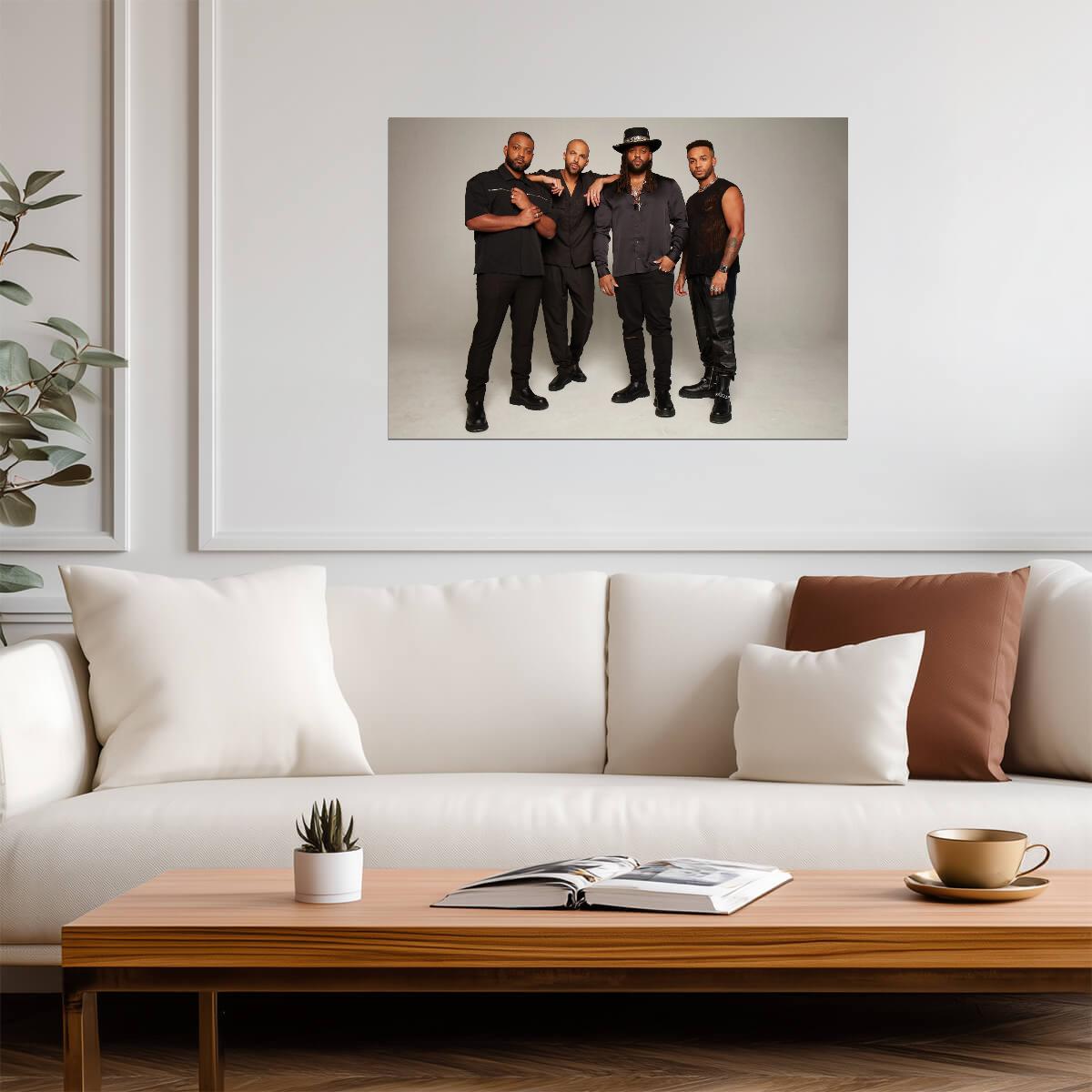 Jls Wall Art | British Pop Band Poster - Music Poster