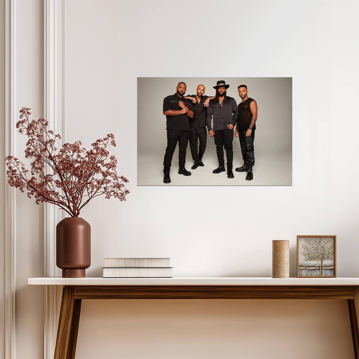 Jls Wall Art | British Pop Band Poster - Music Poster