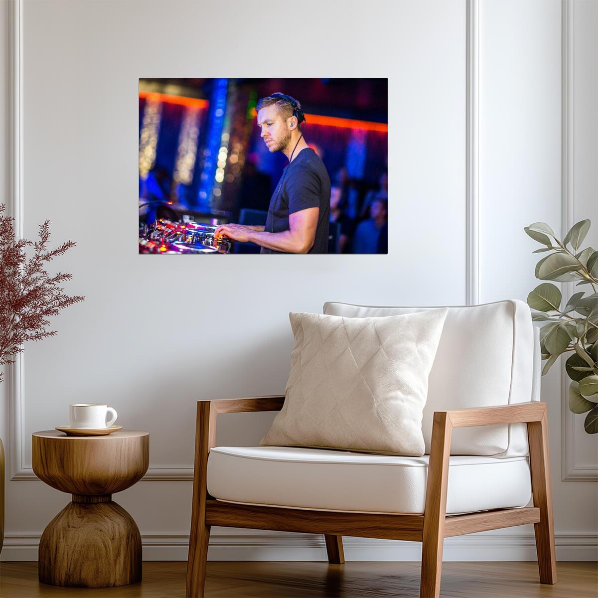 Calvin Harris Live | DJ Concert Poster | EDM Wall Art - Music Poster