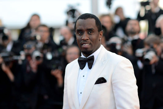 Sean Diddy Combs White Tuxedo | Red Carpet Photography | Music Mogul Poster - Music Poster