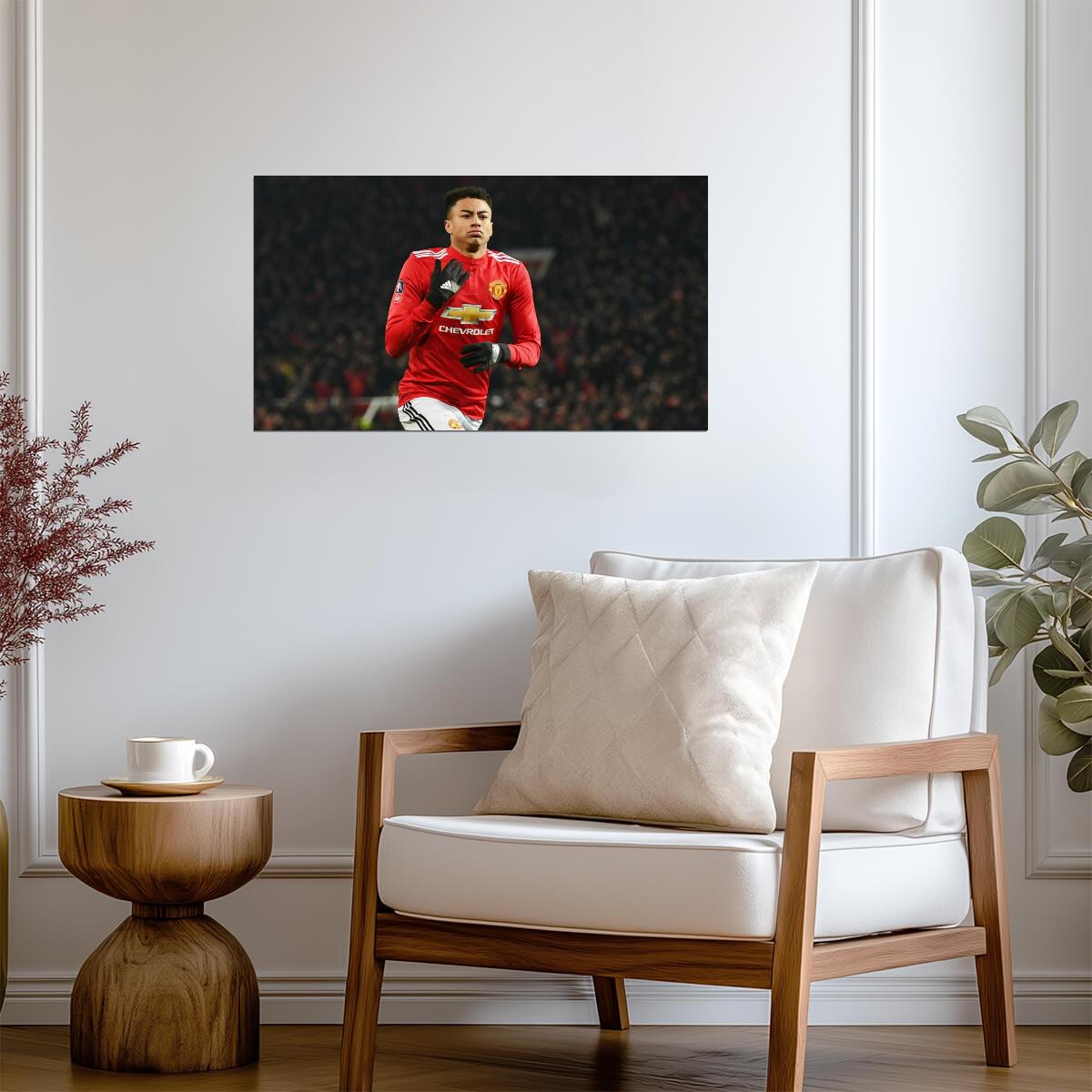 Jesse Lingard Manchester United | Soccer Action Photo | English Football Poster - Sports Poster