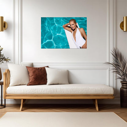 Kate Moss Wall Art | British Model Poster - Celebrities Poster