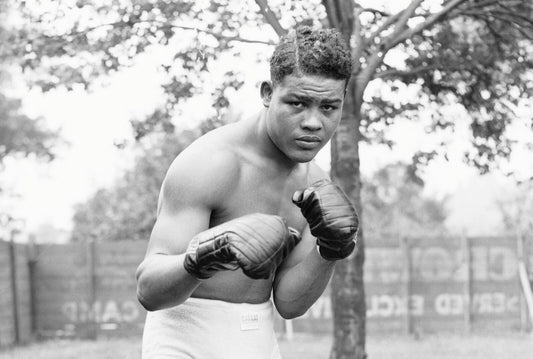 Joe Louis The Brown Bomber | Heavyweight Boxing Poster | Vintage Sports Photography - Sports Poster