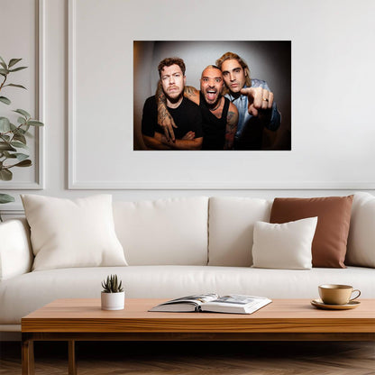 Busted | Pop Punk Band | British Group Poster - Music Poster