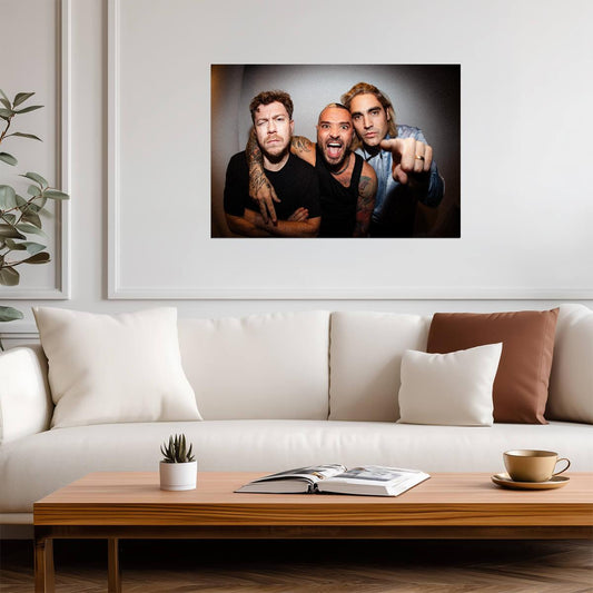 Busted | Pop Punk Band | British Group Poster - Music Poster