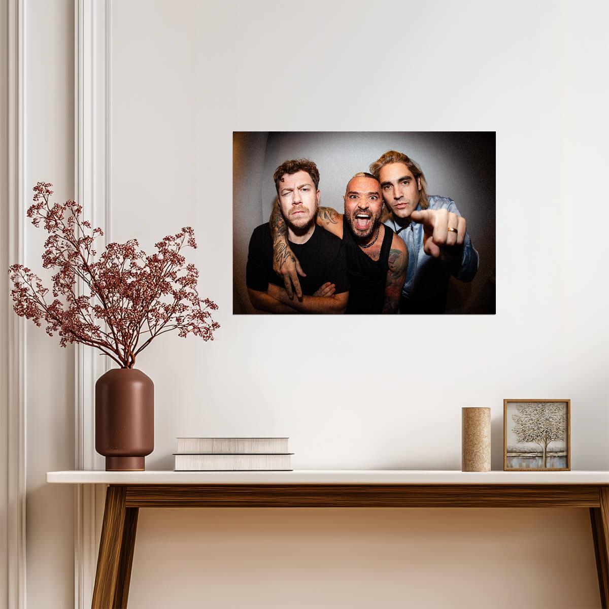 Busted | Pop Punk Band | British Group Poster - Music Poster