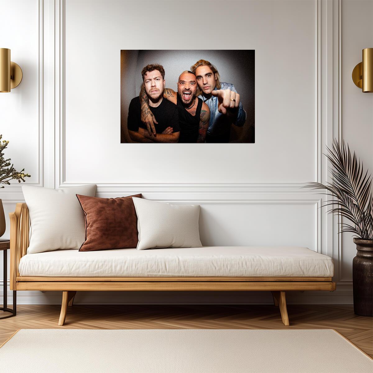 Busted | Pop Punk Band | British Group Poster - Music Poster
