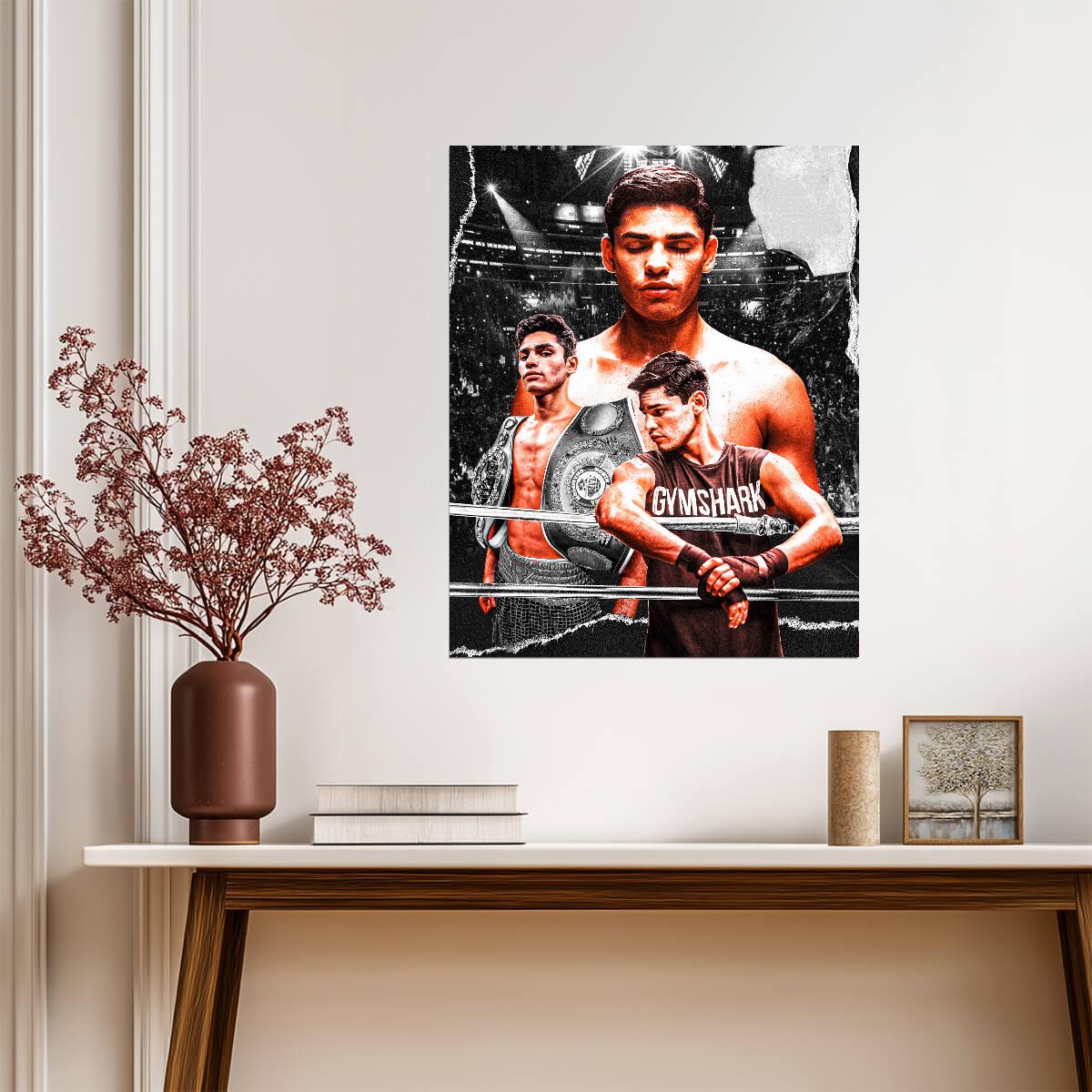 Ryan Garcia King Ryan | Boxing Poster | Modern Sports Tribute Art - Sports Poster